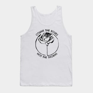 Count the Roses || Flower Quote Tank Top